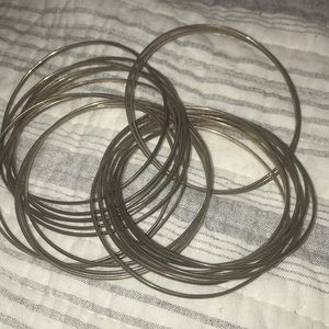 Sterling bangles